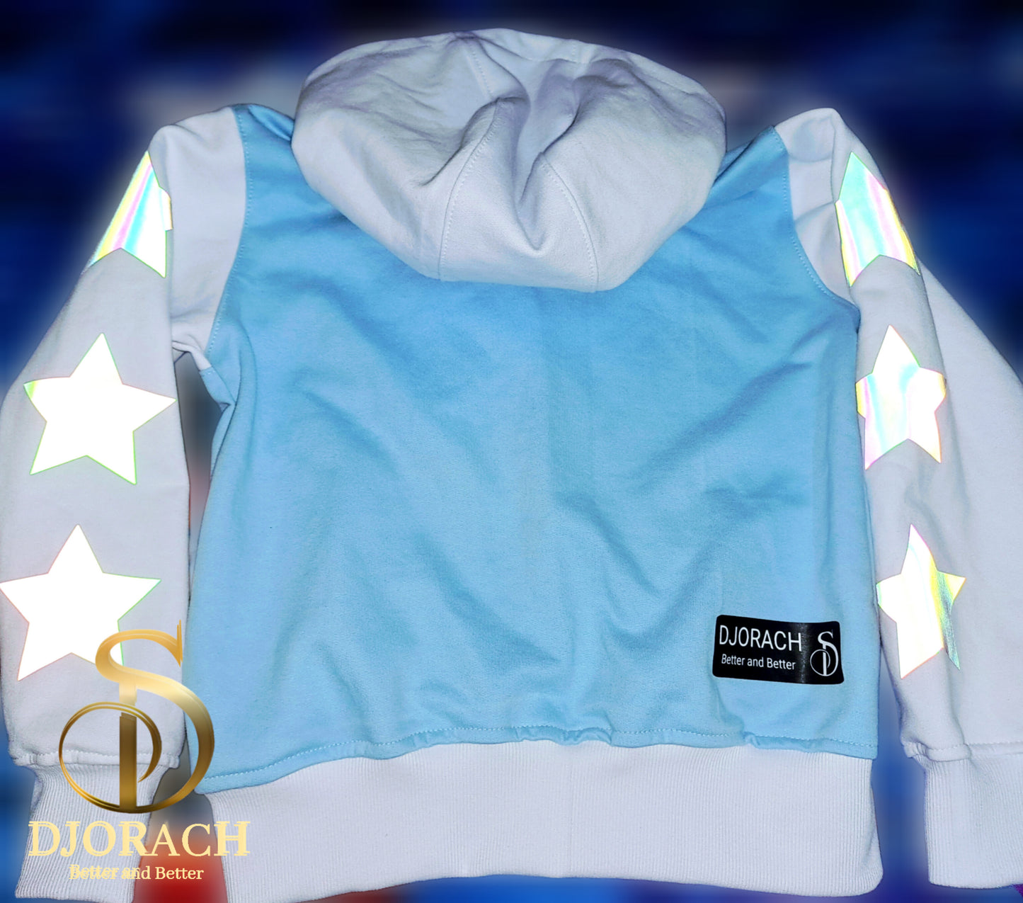 Chaqueta Universitaria luminosa Marca Djorach