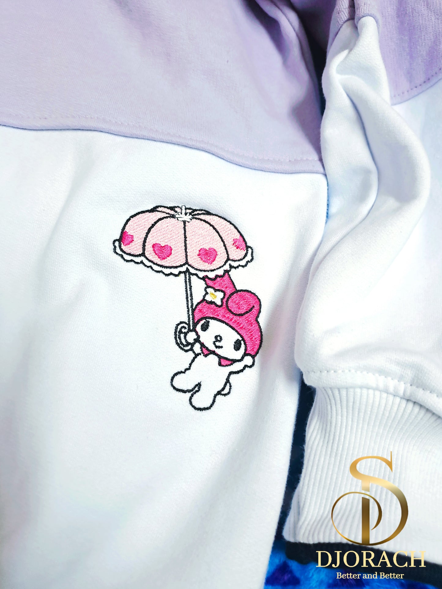 Conjunto de niña con diseño Kuromi and Melody
