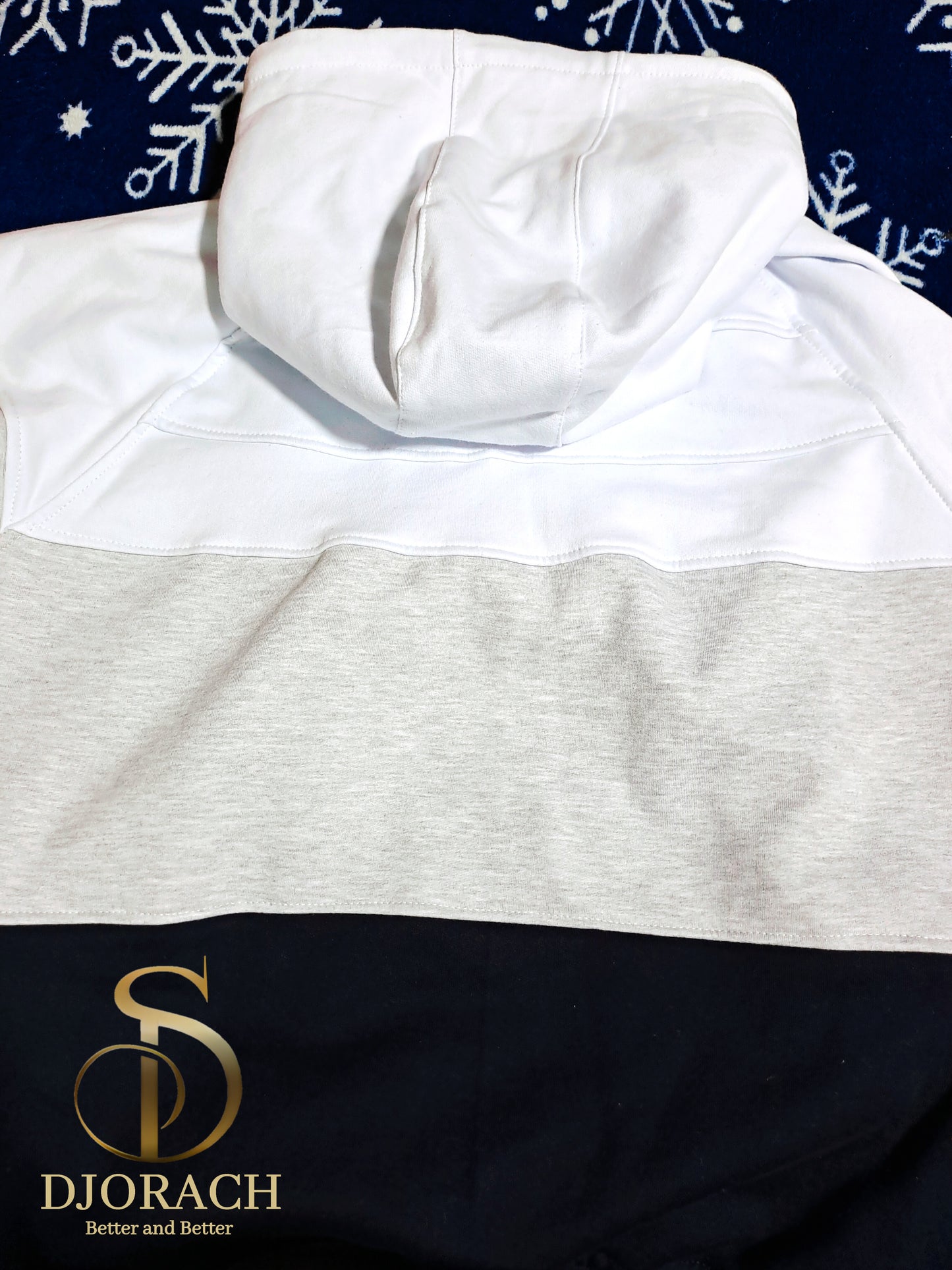 Polera De hombre Square, con diseño tricolor