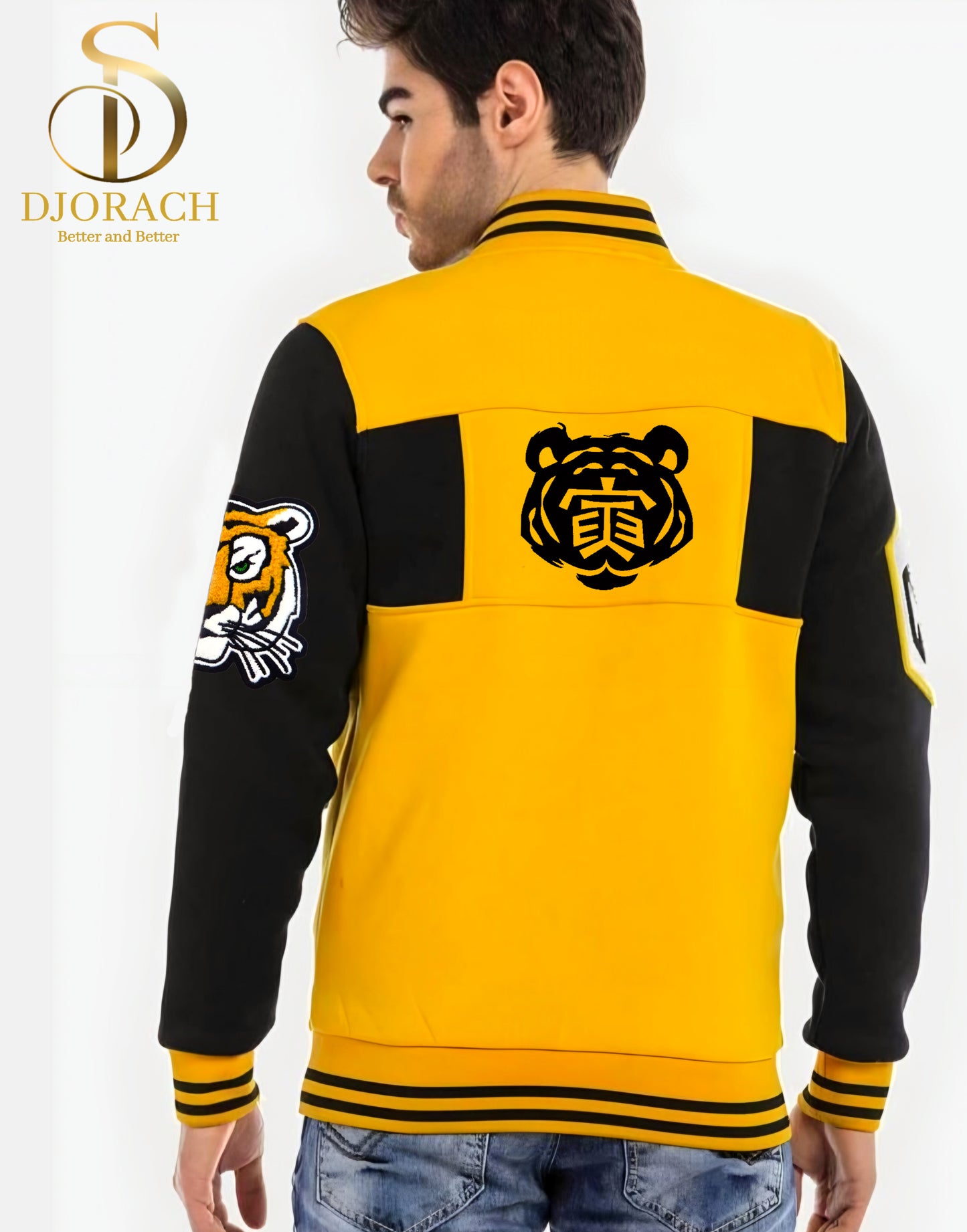 Chaqueta amarilla de hombre Big Courage