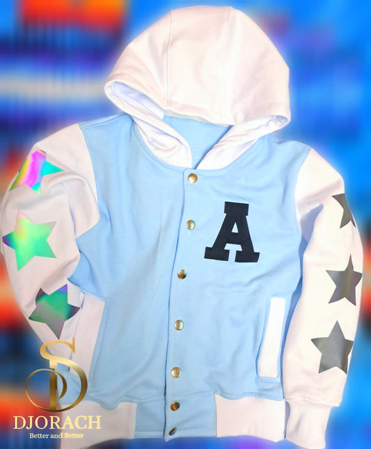Chaqueta Universitaria luminosa Marca Djorach