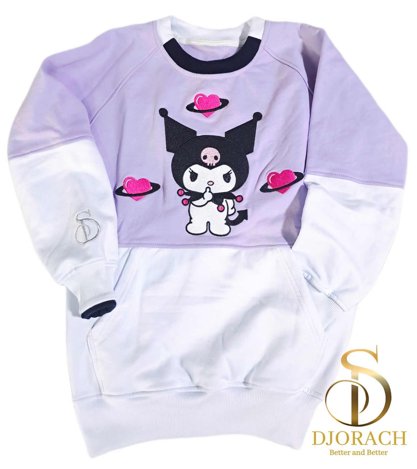 Conjunto de niña con diseño Kuromi and Melody