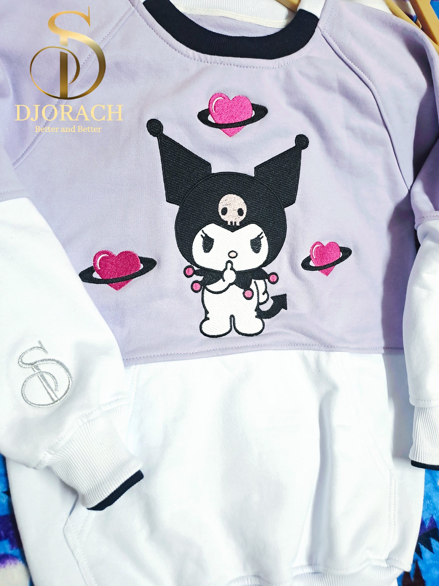 Conjunto de niña con diseño Kuromi and Melody
