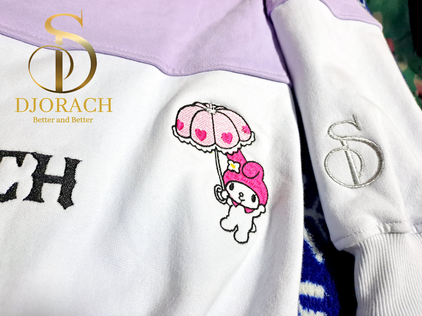 Conjunto de niña con diseño Kuromi and Melody