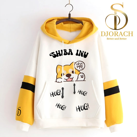 Sudadera hoddie tipo cosplay de niña Dog Love