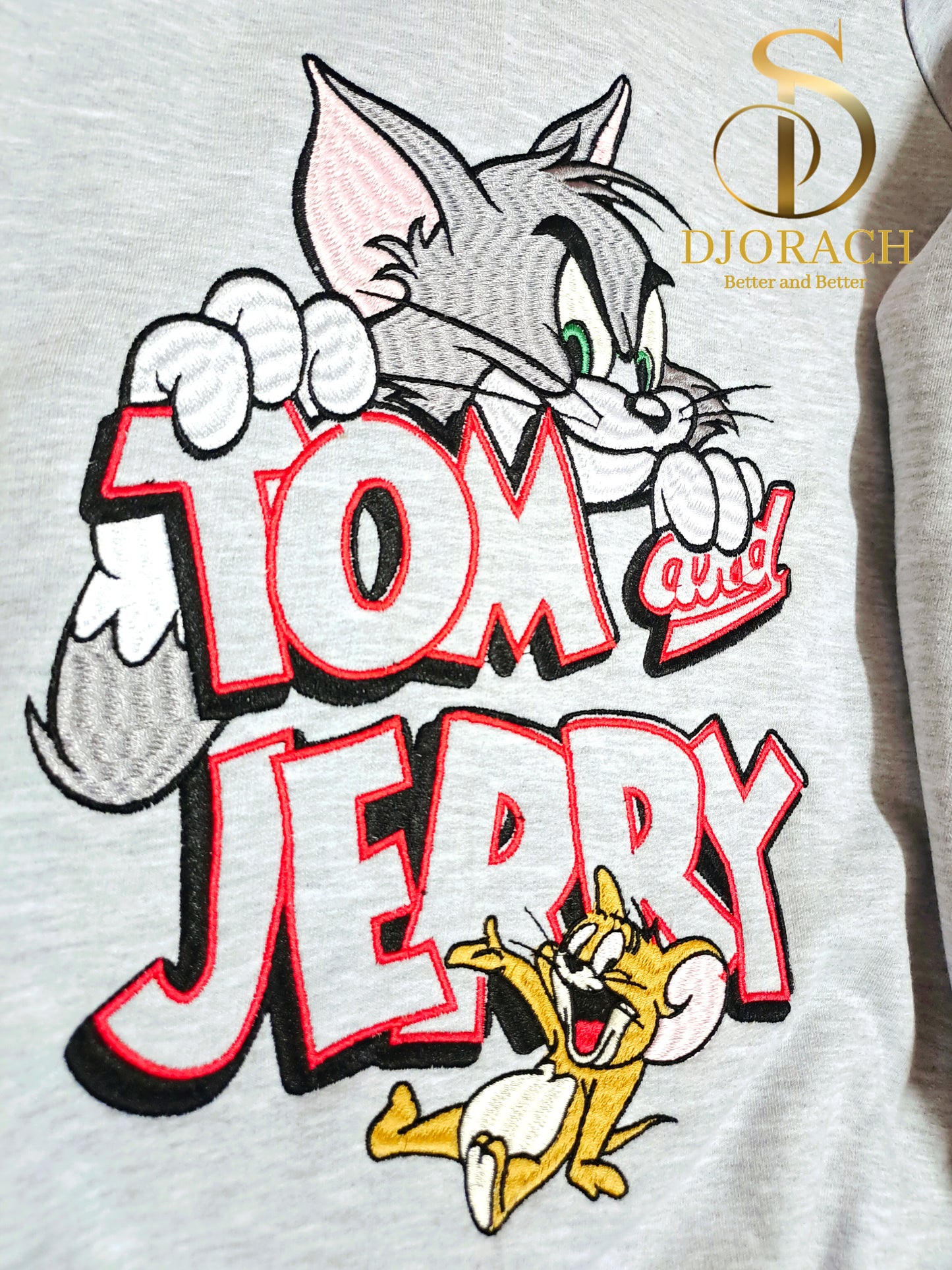 Conjunto de niño Tom y Jerry color Melange
